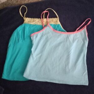 Two tank tops